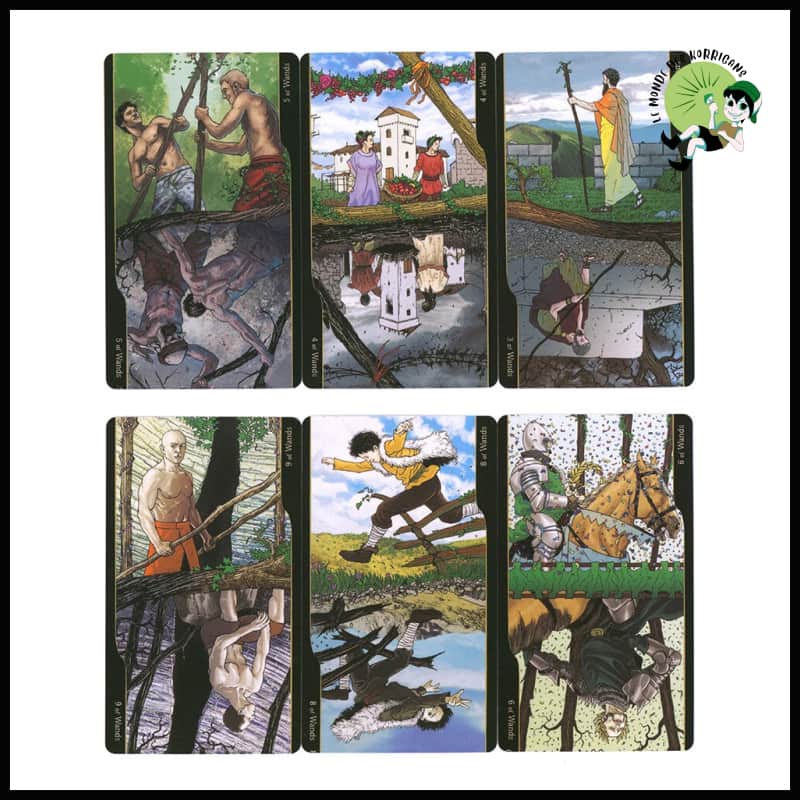 Cartes Tarot Jeux de Divination - Le Monde des Korrigans®