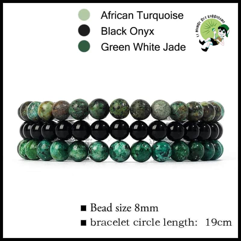 Ensembles de bracelets en pierre naturelle