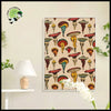 Affiches Vintage Champignon: Déco Incontournable - A1 / A3 sans cadre - Stickers muraux et affiches illustrant