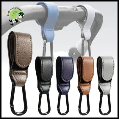 Attache Poussette Cuir Mode - Accessoires de voyage durables