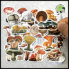 Autocollants Champignons Mini Journal - 1 - Stickers muraux et affiches illustrant des champignons