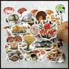 Autocollants Champignons Mini Journal - 1 - Stickers muraux et affiches illustrant des champignons