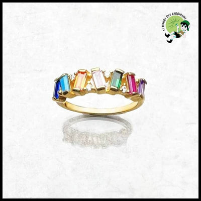 Bague Pierres Colorées 925 Argent - Bagues énergétiques