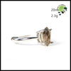 Bague Quartz Herkimer Naturelle - Redimensionnable - Bagues énergétiques