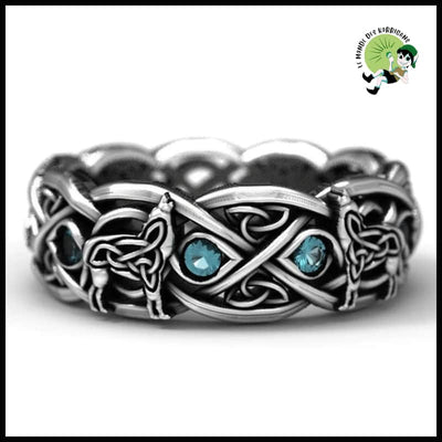 Bague Viking Loup Géant Mythologie - Bagues énergétiques