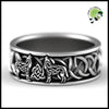 Bague Viking Loup Géant Mythologie - Bagues énergétiques