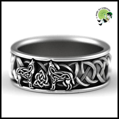 Bague Viking Loup Géant Mythologie - Bagues énergétiques