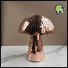 Boule Disco Champignon Réfléchissante - Or Rose / 4inch 10.5x8cm - Lampes et éclairages en forme de champignon