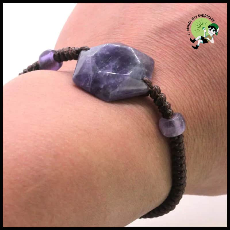 Bracelet en Pierre Naturelle de Quartz Rose