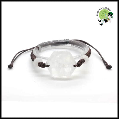 Bracelet en Pierre Naturelle de Quartz Rose - Cristal Roche - Bracelets guérison pierres naturelles