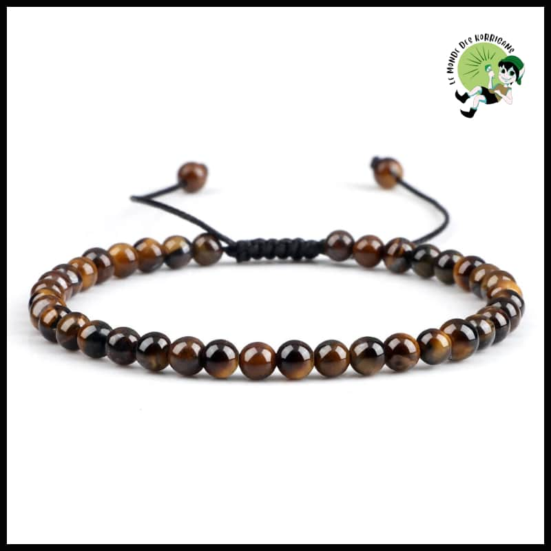 Bracelet Œil de Tigre Naturel - Bracelets guérison en pierres naturelles