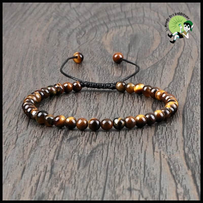 Bracelet Œil de Tigre Naturel - Bracelets guérison en pierres naturelles