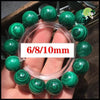 Bracelet pierre Malachite vert texture naturelle - Bracelets de guérison en pierres naturelles