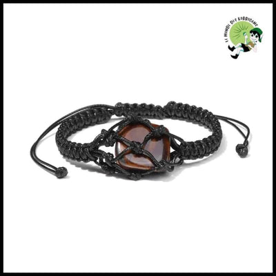 Bracelet pierre Opale brute ajustable - Bracelets de guérison en pierres naturelles