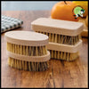 Brosette Nettoyage Polyvalente en Bois - Brosses douces pour nettoyer les champignons