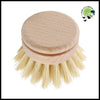 Brosse de Lavage Champignons en Bois Naturel - 1 - Brosses douces pour nettoyer les champignons