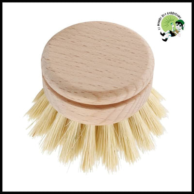 Brosse de Lavage Champignons en Bois Naturel - 1 - Brosses douces pour nettoyer les champignons