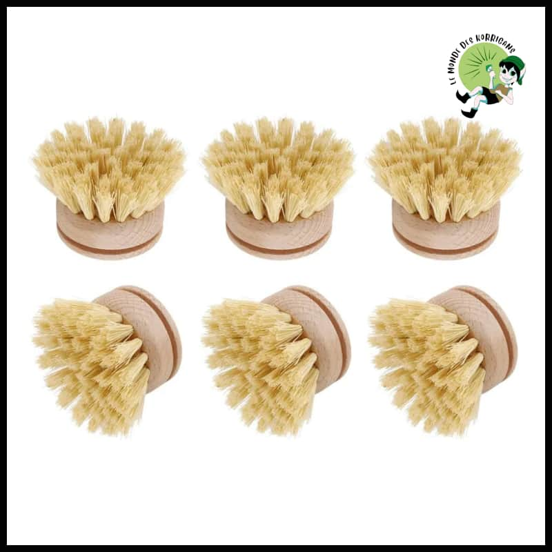 Brosse de Lavage Champignons en Bois Naturel - 1 - Brosses douces pour nettoyer les champignons