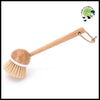 Brosse de Nettoyage à Manche Long en Bois pour Ustensiles Cuisine - A - Brosses douces nettoyer les champignons