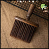 Brosse de Nettoyage en Bois Multifonctionnelle avec Poils Doux - Noyer - Brosses douces pour nettoyer les champignons