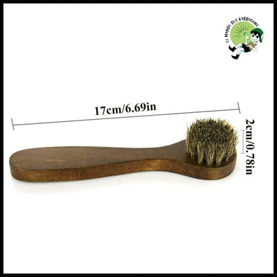 Brosse de Nettoyage pour Légumes à Manche Long en Poils Cheval - Brosses douces nettoyer les champignons