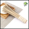 Brosse en Bambou pour Wok Naturelle - Brosses douces nettoyer les champignons