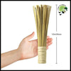 Brosse en Bambou pour Wok Naturelle - Brosses douces nettoyer les champignons