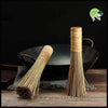 Brosse en Bambou pour Wok Naturelle - Brosses douces nettoyer les champignons