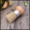 Brosse Ergonomique en Bois pour Laver Légumes et Champignons - 1 - Brosses douces nettoyer les champignons