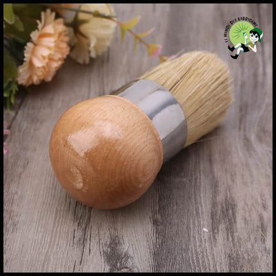 Brosse Ergonomique en Bois pour Laver Légumes et Champignons - 1 - Brosses douces nettoyer les champignons