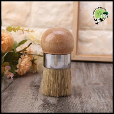 Brosse Ergonomique en Bois pour Laver Légumes et Champignons - 1 - Brosses douces nettoyer les champignons