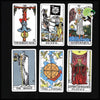 Cartes de Tarot Divinatoires Rider - Rouge - Jeux cartes tarot artistiques