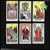 Cartes de Tarot Divinatoires Rider - Rouge - Jeux cartes tarot artistiques