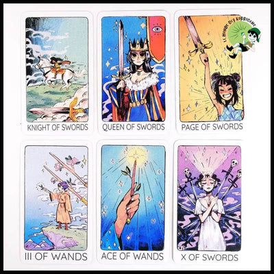 Cartes de Tarot Le Troisième Oeil Britt - 1 - Jeux cartes tarot artistiques