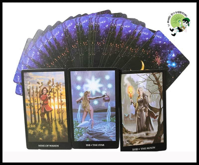 Cartes de Tarot Mystique: Divination et Jeu Destin - Unique - Jeux cartes tarot artistiques