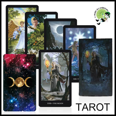 Cartes de Tarot Mystique: Divination et Jeu Destin - Unique - Jeux cartes tarot artistiques