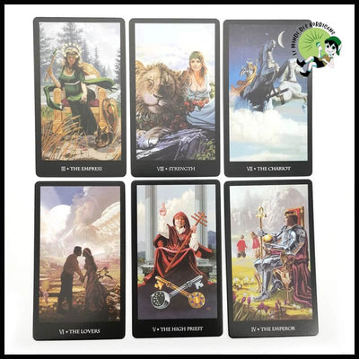 Cartes de Tarot Mystique: Divination et Jeu Destin - Unique - Jeux cartes tarot artistiques