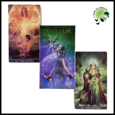 Cartes de Tarot Thelema - Jeu Divinatoire - Unique - Jeux cartes tarot artistiques