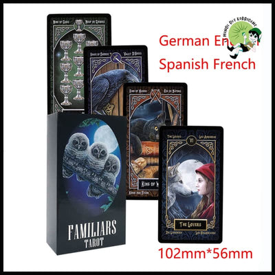 Cartes Oracle des Archanges - Jeu de Tarot Divinatoire - Familier - Jeux cartes tarot artistiques