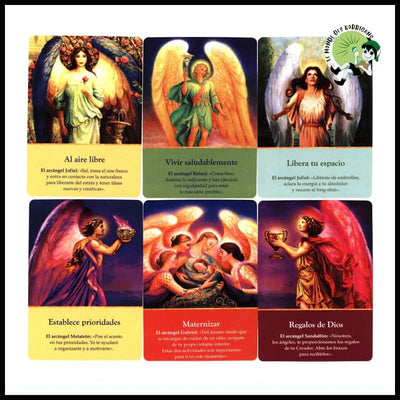 Cartes Oracle des Archanges - Jeu de Tarot Divinatoire - Jeux cartes tarot artistiques