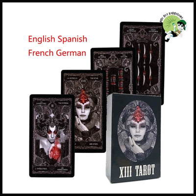 Cartes Oracle des Archanges - Jeu de Tarot Divinatoire - Sombre - Jeux cartes tarot artistiques