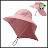 Casquette Large Bord Unisexe - Rose / L - Chapeaux de cueillette