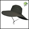 Chapeau Pêcheur Imperméable Montagne Été - Armée Verte / 58-62CM - Chapeaux de cueillette