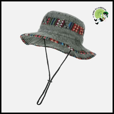 Chapeau Pêcheur Montagne Nouvelle Mode - Armée Verte / Réglable 55-59 cm - Chapeaux de cueillette