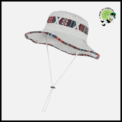 Chapeau Pêcheur Montagne Nouvelle Mode - Gris Clair / Réglable 55-59 cm - Chapeaux de cueillette