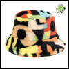 Chapeau Seau Fausse Fourrure Automne-Hiver - 3 - Chapeaux de cueillette