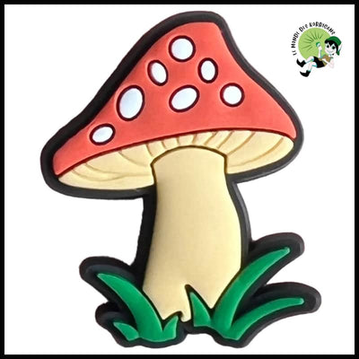 Charme de Chaussure en PVC Champignon Magnifique - 1pcs 14 - Stickers muraux et affiches illustrant des champignons