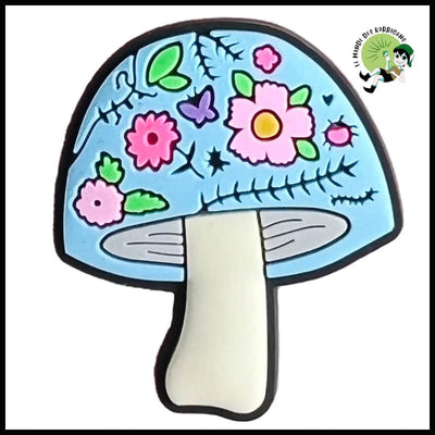 Charme de Chaussure en PVC Champignon Magnifique - 1pcs 9 - Stickers muraux et affiches illustrant des champignons