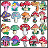 Charme de Chaussure en PVC Champignon Magnifique - 20pcs Ensemble - Stickers muraux et affiches illustrant