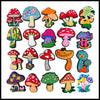 Charme de Chaussure en PVC Champignon Magnifique - Stickers muraux et affiches illustrant des champignons